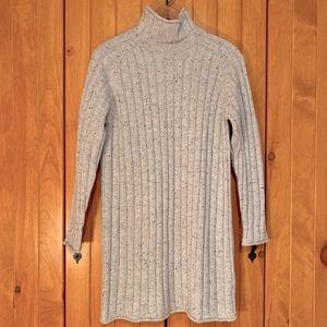 Ribbed Tunic Sweater